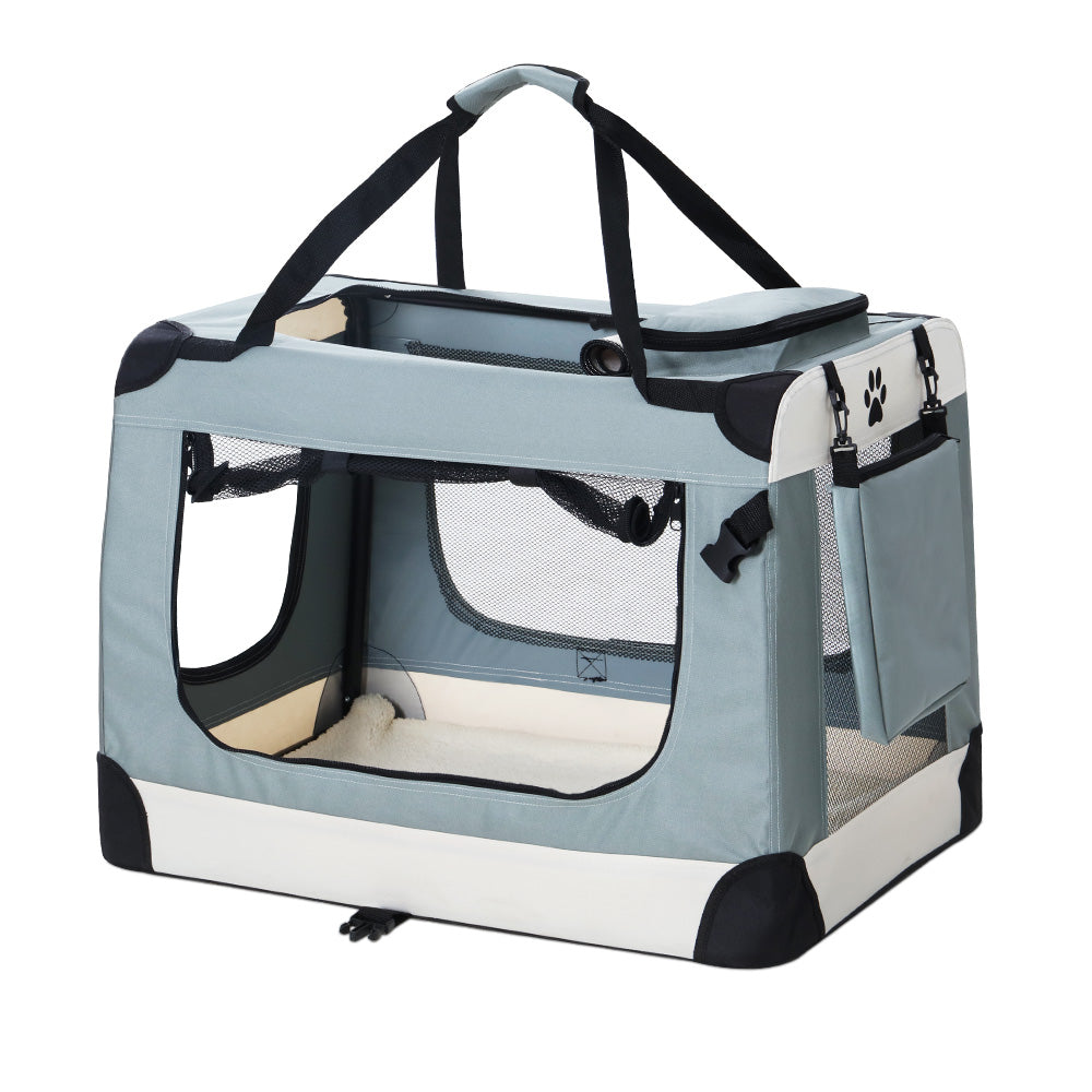 Foldable cat carrier