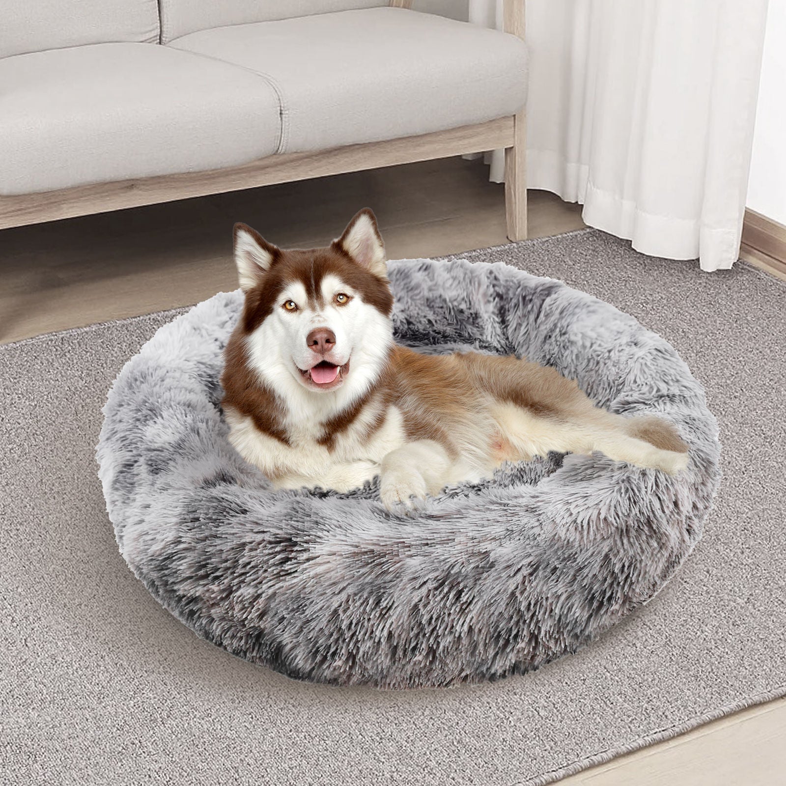 Calming Cat Bed Extra Large - 90cm - The Cat Den