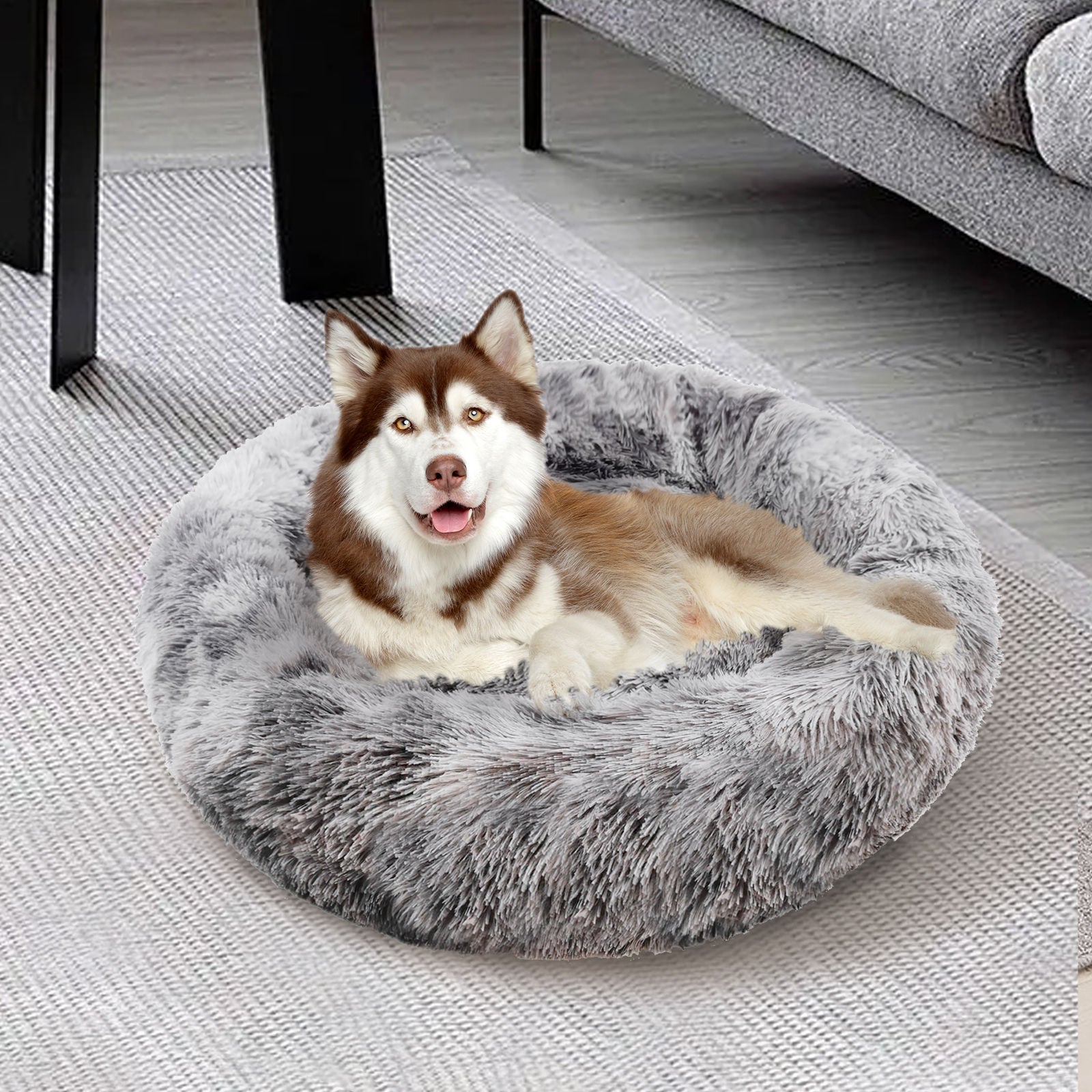 Calming Cat Bed Extra Large - 90cm - The Cat Den