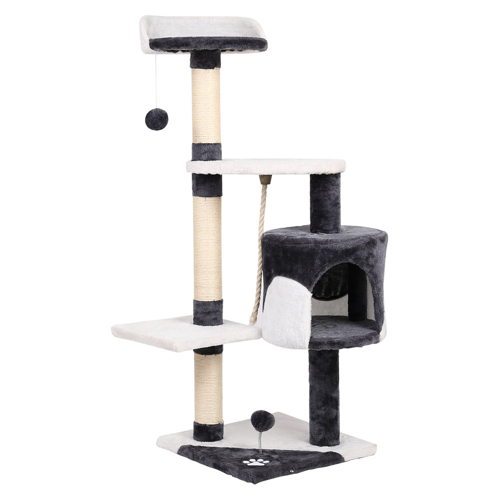 112cm Multi Tower Scratcher Cat Tree - The Cat Den