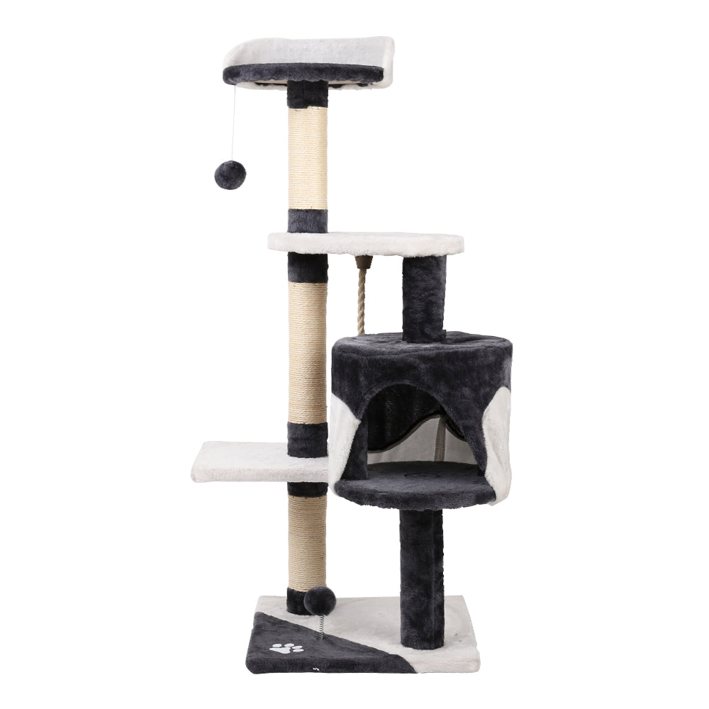 112cm Multi Tower Scratcher Cat Tree - The Cat Den