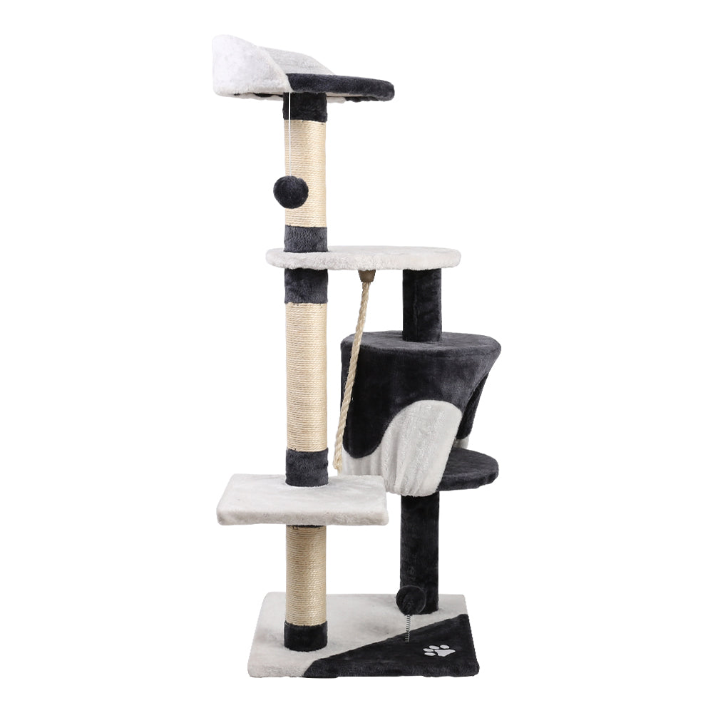 112cm Multi Tower Scratcher Cat Tree - The Cat Den