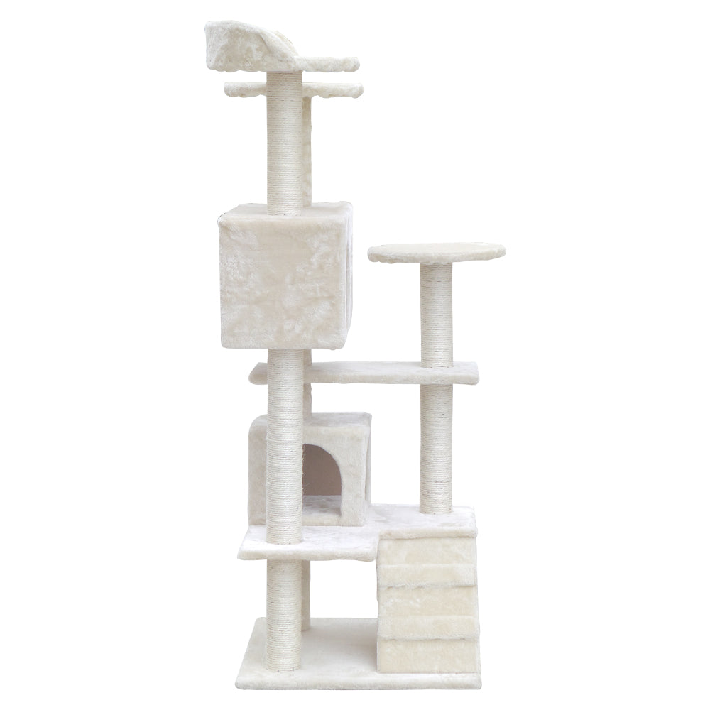 134 cm Cat Scratching Medium Cat Tree - The Cat Den