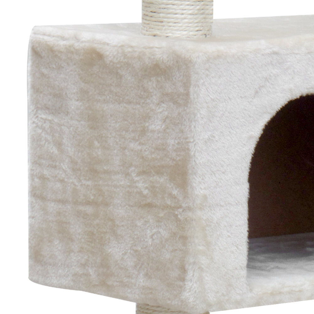 134 cm Cat Scratching Medium Cat Tree - The Cat Den