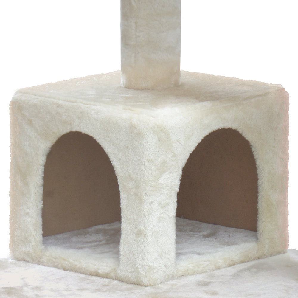 134 cm Cat Scratching Medium Cat Tree - The Cat Den