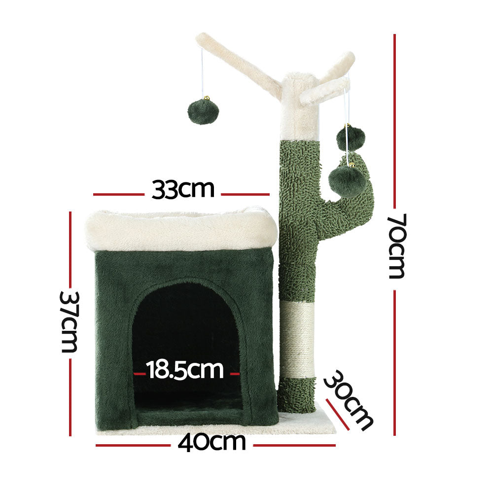 70cm Height Cat Tree Scratching - The Cat Den