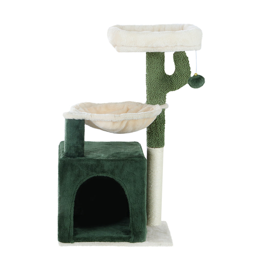 78cm Cat Tree With Multi Beds - The Cat Den