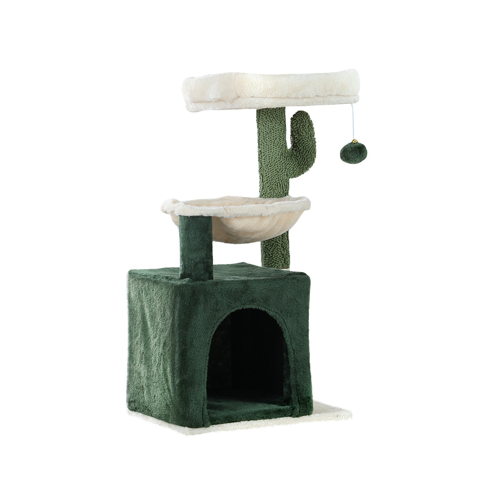 78cm Cat Tree With Multi Beds - The Cat Den