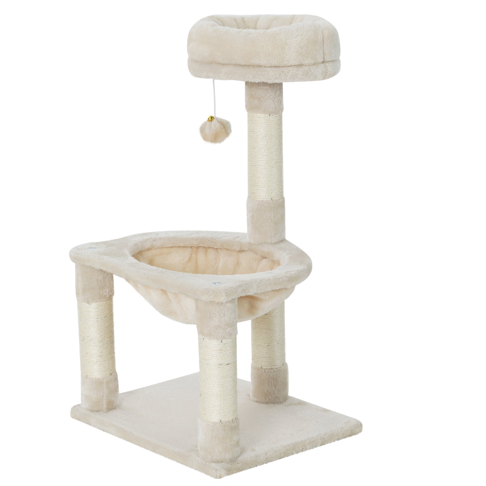 69cm Plush Cat tree - The Cat Den