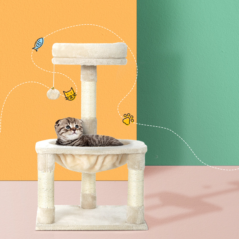 69cm Plush Cat tree - The Cat Den