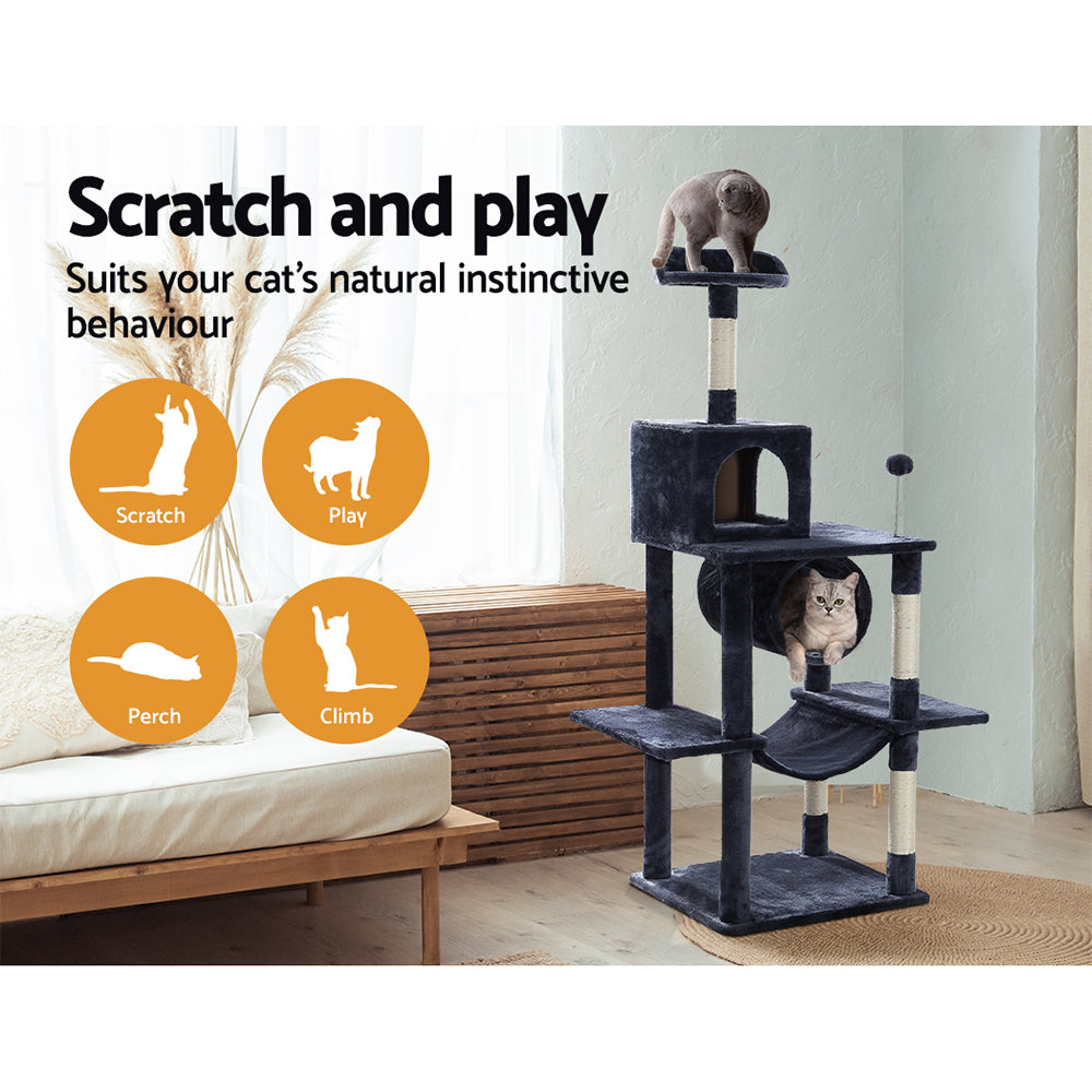 151cm Cat Scratching Post Stable Tree - The Cat Den