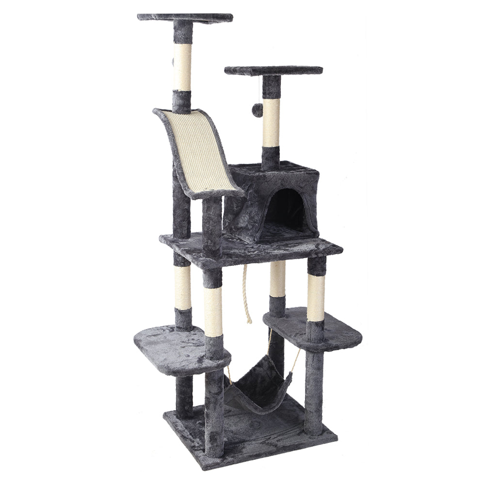 171cm Cat Trees With Hammock - The Cat Den