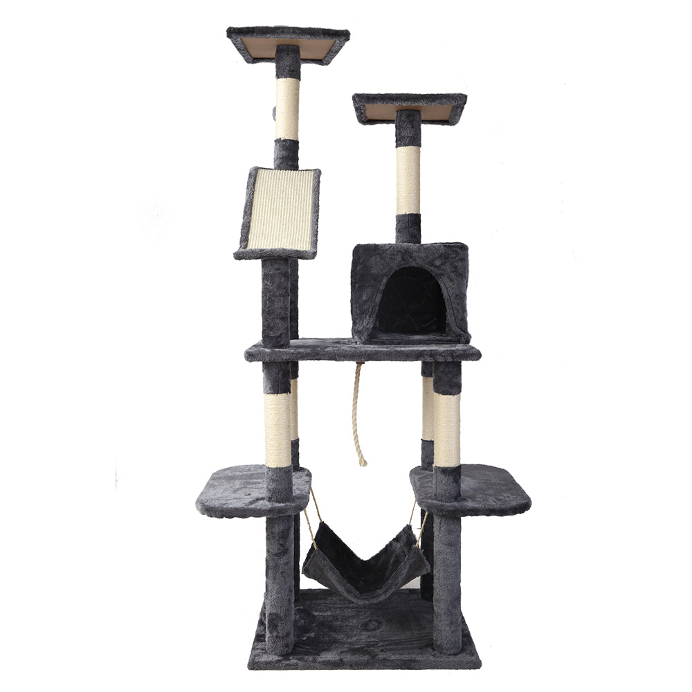 171cm Cat Trees With Hammock - The Cat Den