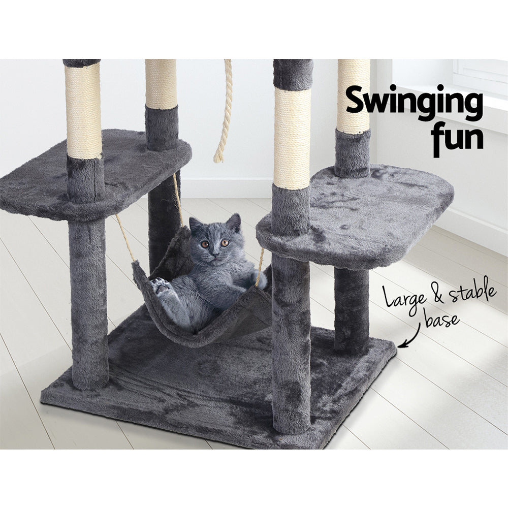 171cm Cat Trees With Hammock - The Cat Den