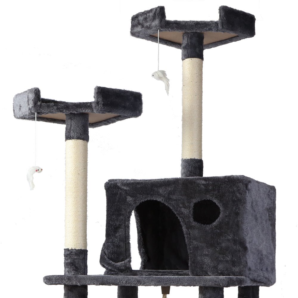 184 cm Cat Tree Top Scratching Post - The Cat Den