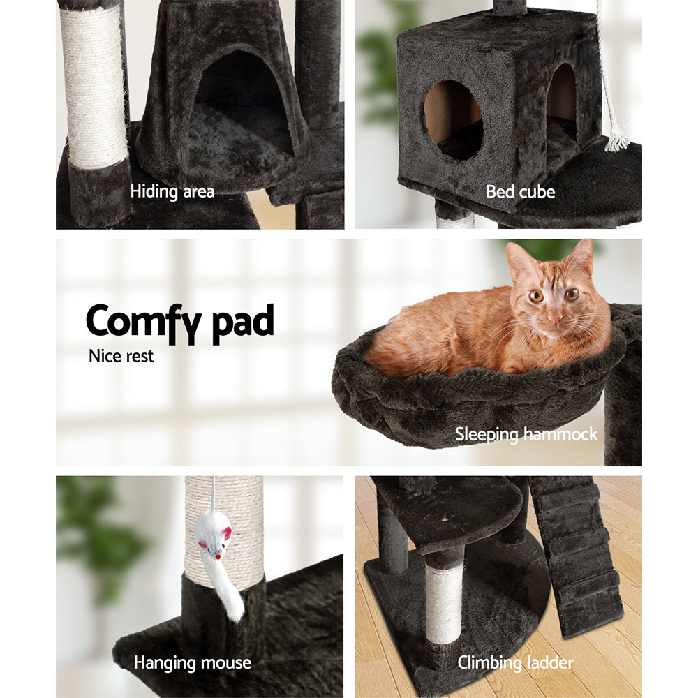 Cat Tree, Cat Tower with Sisal Scratching Post - The Cat Den