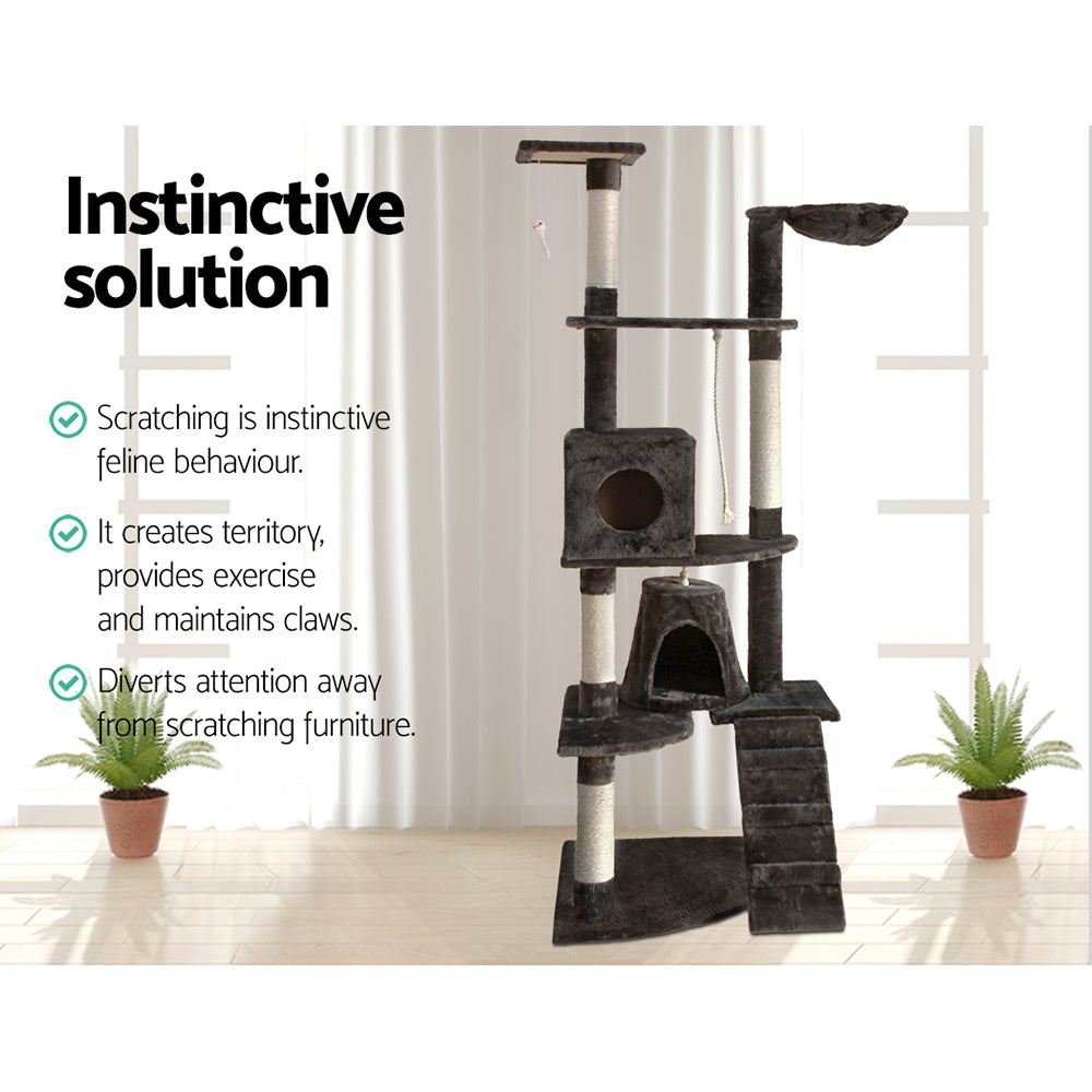 Cat Tree, Cat Tower with Sisal Scratching Post - The Cat Den