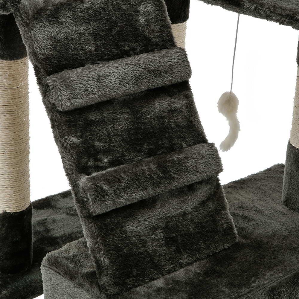 180 cm Cat Tree Multi Platform Post Scratcher Tower