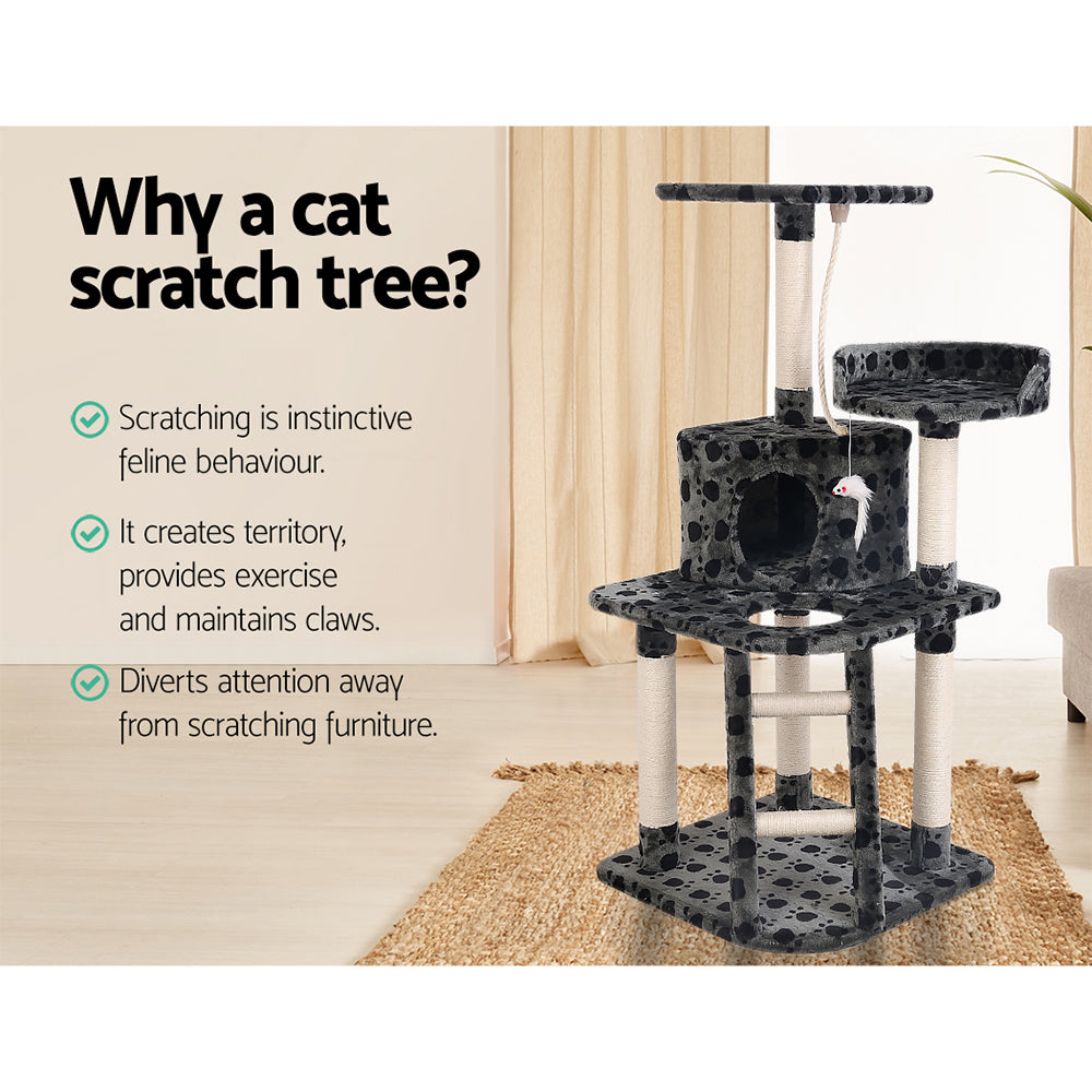 120cm Cat Tree Tower - The Cat Den