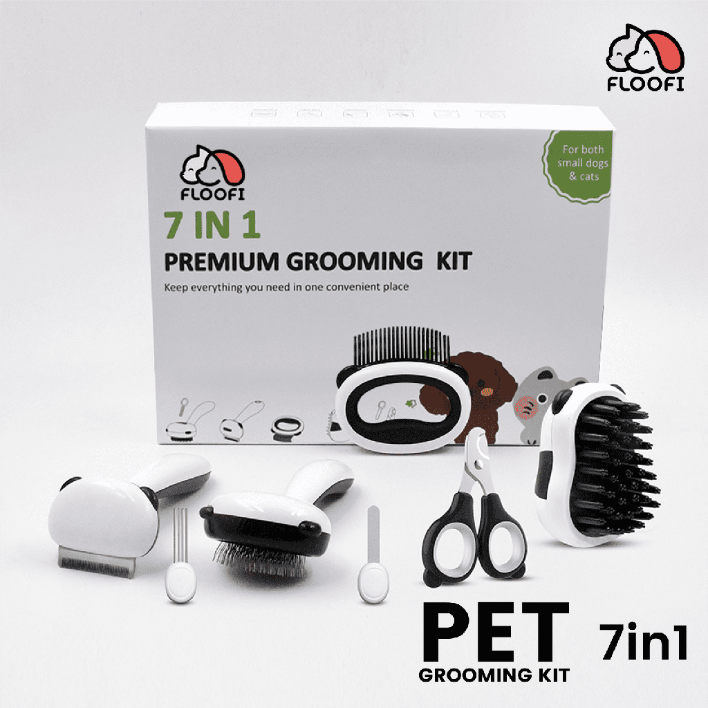 7 in 1 Pet Grooming Set - Whiskerzandco