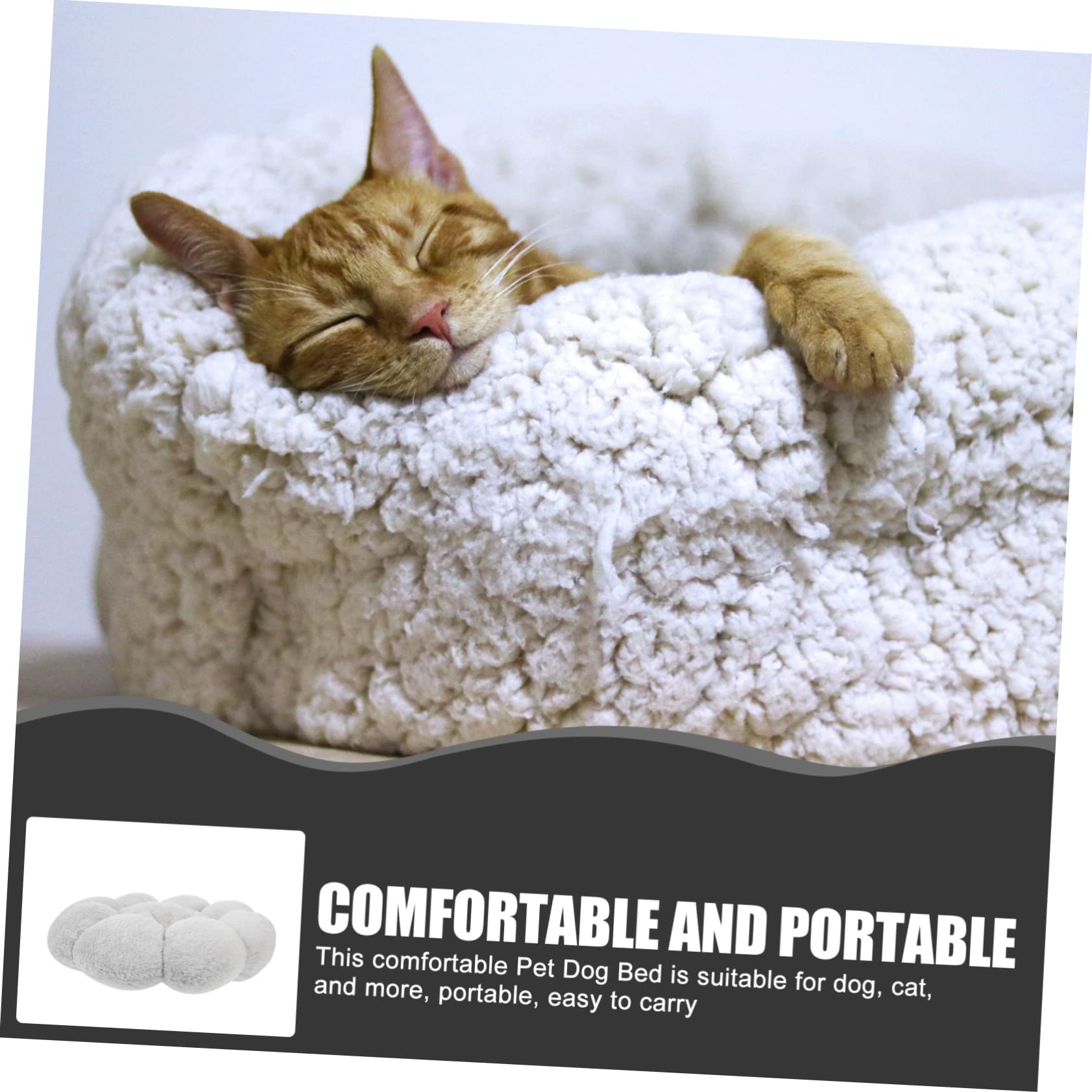 Flower Cuddler Cat Bed - The Cat Den