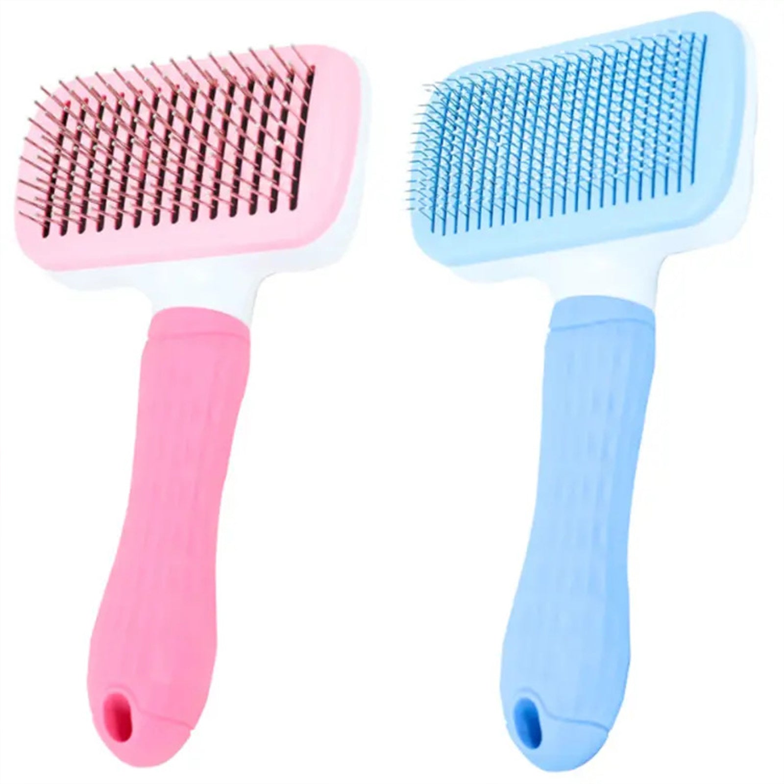 Cat Grooming Comb Brush - Blue - The Cat Den